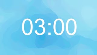 3 Min Timer NO Sound NO Music, 3 Minutes Countdown Timer silently