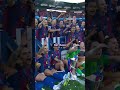 Barcelona supporters are second to none 💙❤️