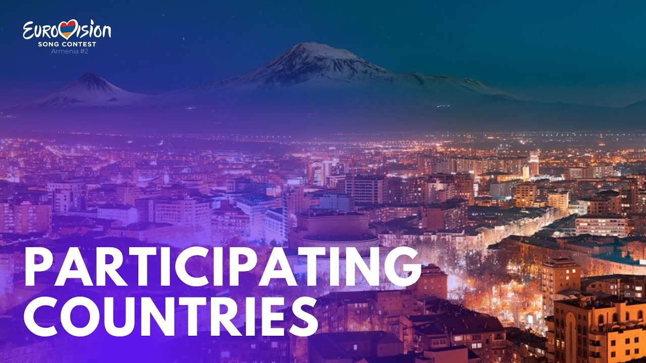 Participating Countries Announcement - Inspired Eurovision Song Contest #2 🇦🇲