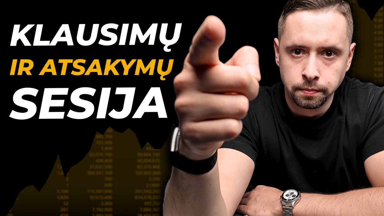 #93 Q&A - Žiūrovų Investavimo Strategijos, Sveikatingumas, Rinkos Būsena, Įvairūs ETF ir kt.