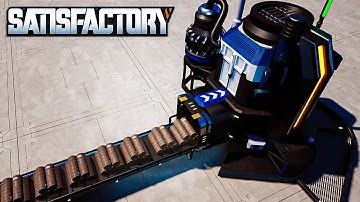 Extracting The Worlds Natural Resources to AUTOMATE BIOFUEL... In Satisfactory
