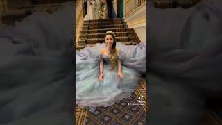Famous Cinderella lost her shoe, I fell out of mine 😂 #disney #princess #sewi Profile