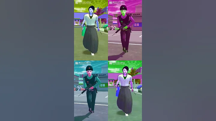 Which one do you like ? Sakura School Simulator Part 761 #shorts - Coffin Dance Song Cover