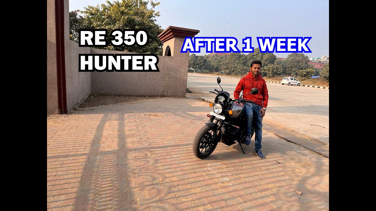 RE HUNTER 350 AFTER 1 WEEK (Standard बेच के ये ले आये )😎
