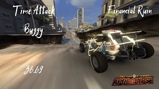 [7 place in the world!] Motorstorm: Apocalypse Time Attack | Financial Ruin | Buggy | 36.69