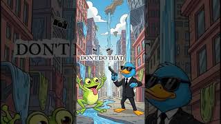 Chaos Frog presses the red button 🐸🔥 | Absurd Meme Short