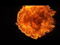 Liquid Fire Spreading over Glass in Slow Motion - The Slow Mo Guys 4K