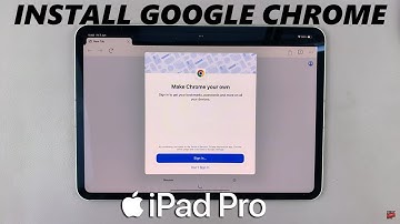 How To Install Google Chrome On M4 iPad Pro