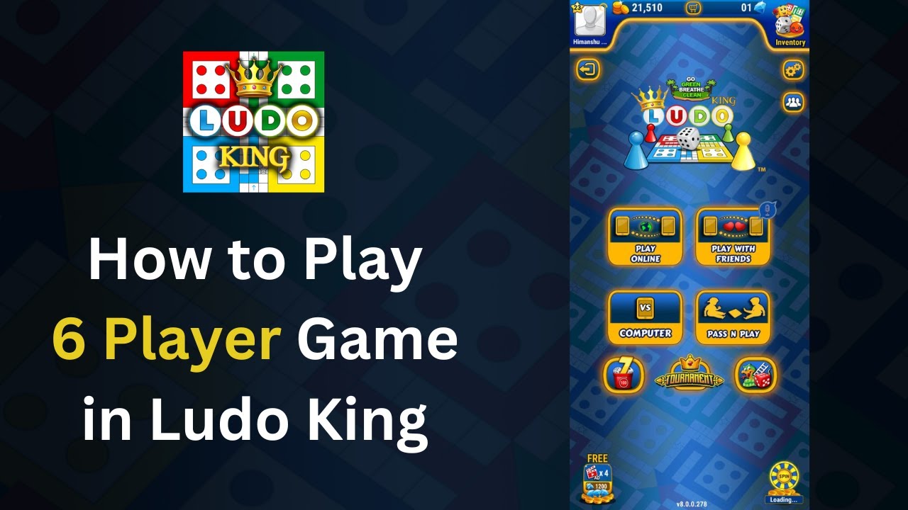 How to play Ludo King game in Online Multiplayer Mode? 