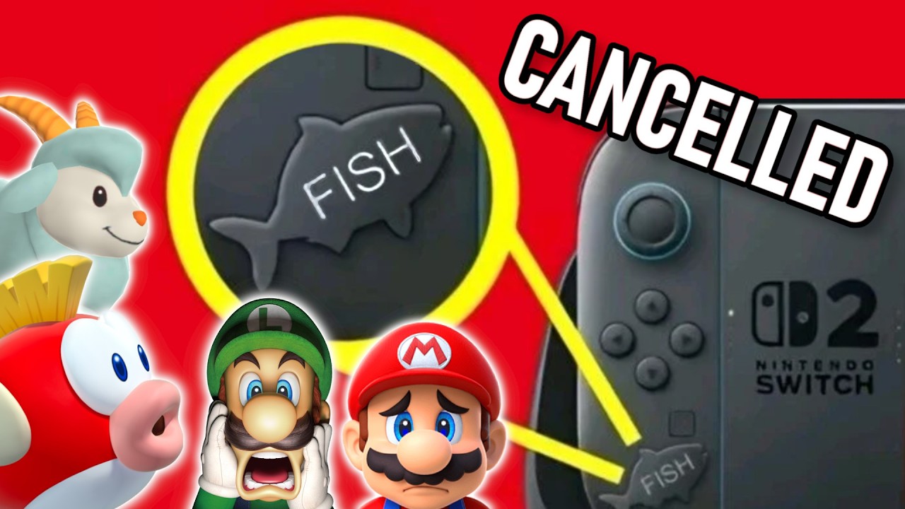 Nintendo CANCELS Switch 2 Mystery Button (It's Fish) - YouTube