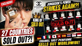 1 Min Ago Jungkooks Chanel 1957 Perfume Reportedly Sells Out Across 27 Countries