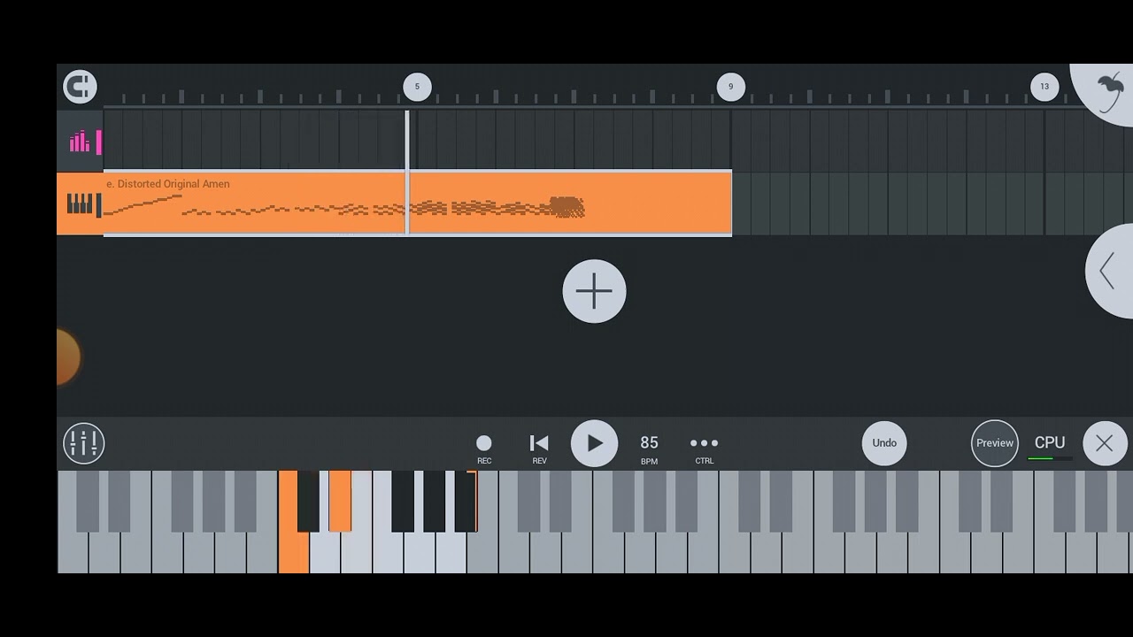 when i'm boring make a breakcore in FL studio mobile :, ( i know my ...