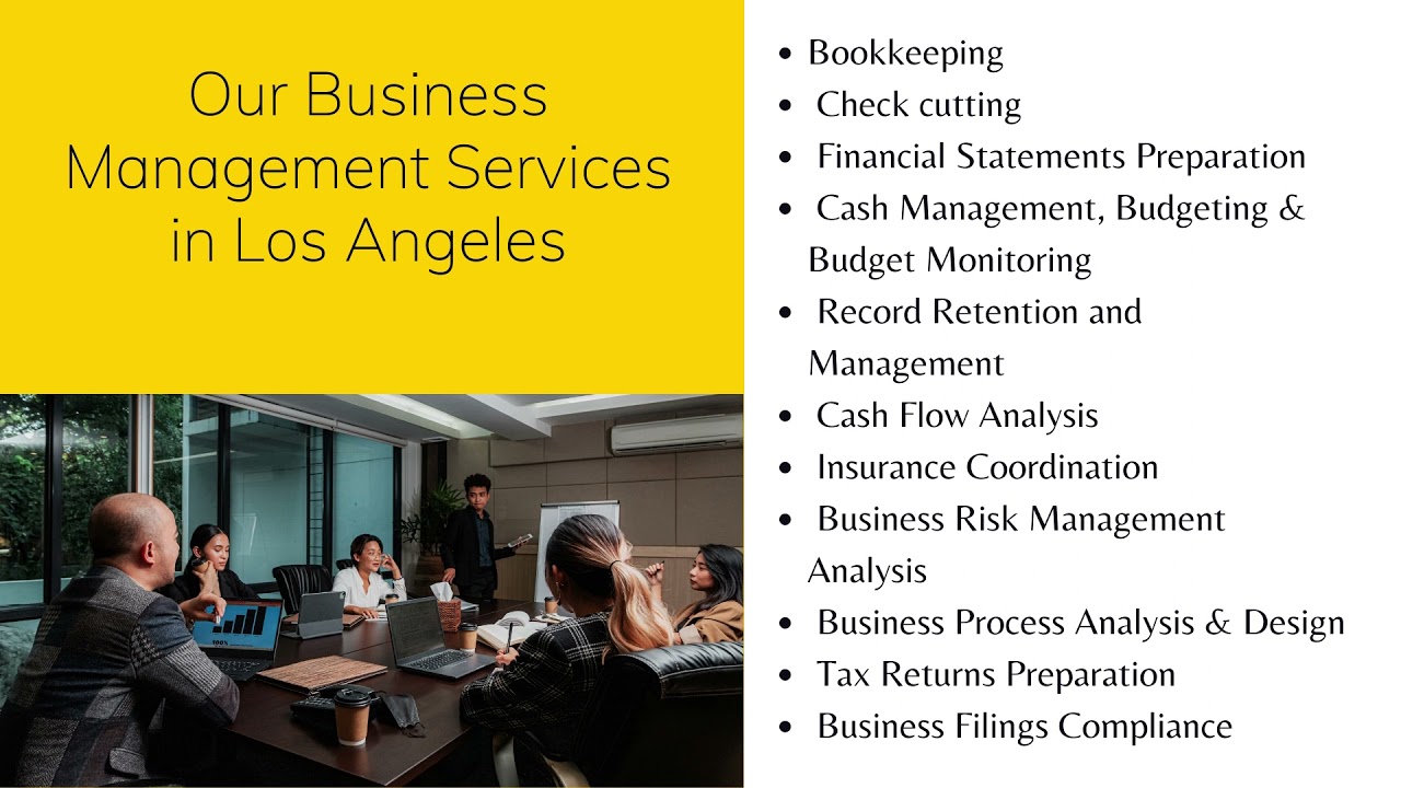 Top Rated Business Management Firm In Los Angeles