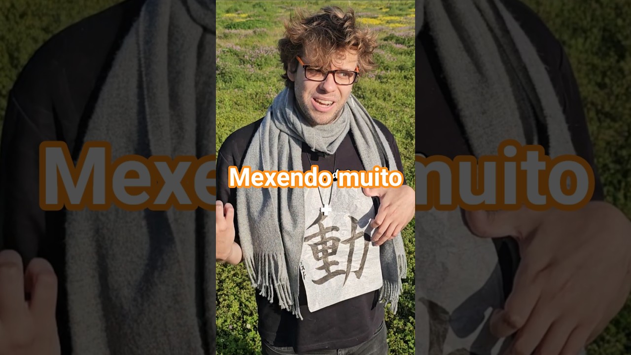 MEXENDO MUITO!💪 動 Origem do hanzi / kanji de movimento e ação!