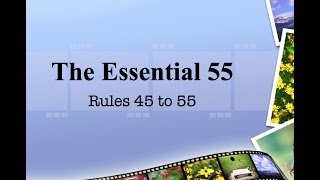 55 Essentials Video