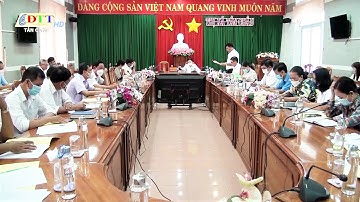Tân Châu: Hội nghị  tổ chức Lễ khai mạc và bế mạc Đại hội TDTT thị xã lần thứ IX năm 2021
