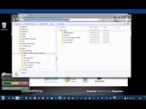 Intro to SoftwareMining's COBOL to Java: Installation  pros & Cons: Zip file or MS Installable