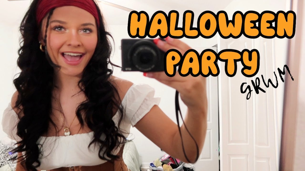 GET READY WITH US FOR A HALLOWEEN PARTY! EMMA AND ELLIE YouTube