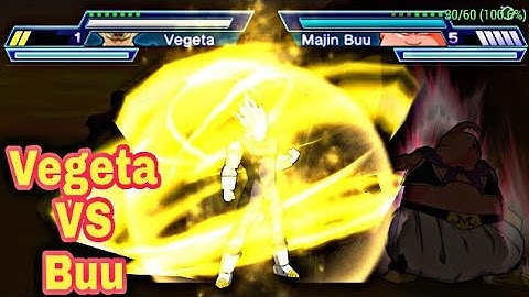 Majin vegeta Vs Majin buu