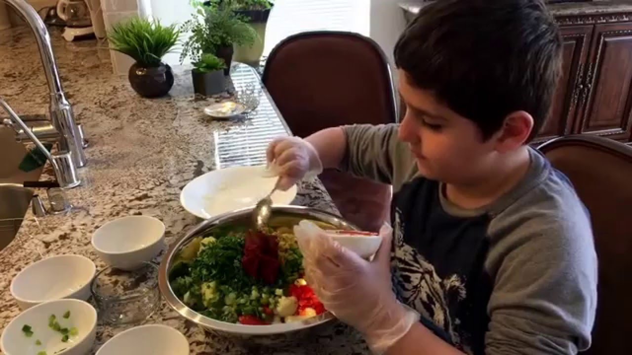 عروق القرنابيط الصيامي Veggie Burger