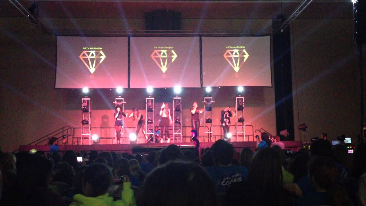 Fifth Harmony- Anything Could Happen at the Girl Scout Cookie Craze (1/25/2014)