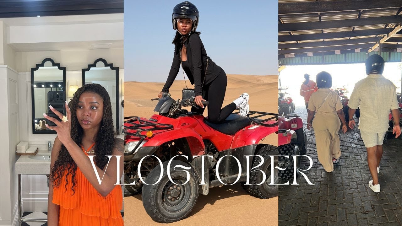 VLOGTOBER, эпизод 6: ужин + болтовня + катание на квадроциклах и многое другое