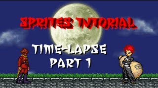Sprites Tutorial: Frame-by-frame Time Lapse Session 1