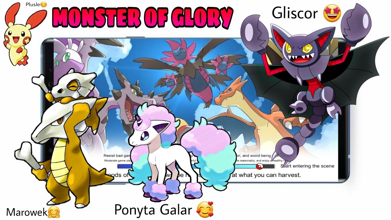 FOUR NEW POKEMON MONSTER OF GLORY GAME PLAY YouTube