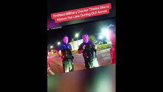 Full Entitled Military Doctor Thinks She Is Above the Law During DUI Arrests News