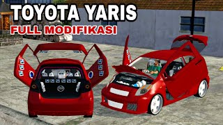 TOYOTA YARIS FULL MODIFIKASI | MOD BUSSID TERBARU screenshot 3