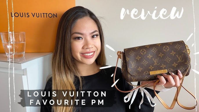 LOUIS VUITTON FAVORITE PM REVIEW! Is it worth it? What I don't