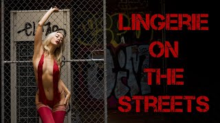 Shooting Lingerie In Melbourne City Using Natural Light