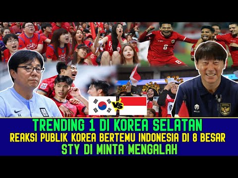 STY DIMINTA MENGALAH❗Publik Korea was-was Timnas Indonesia U23 Bisa Repotkan Korea di 8 besar