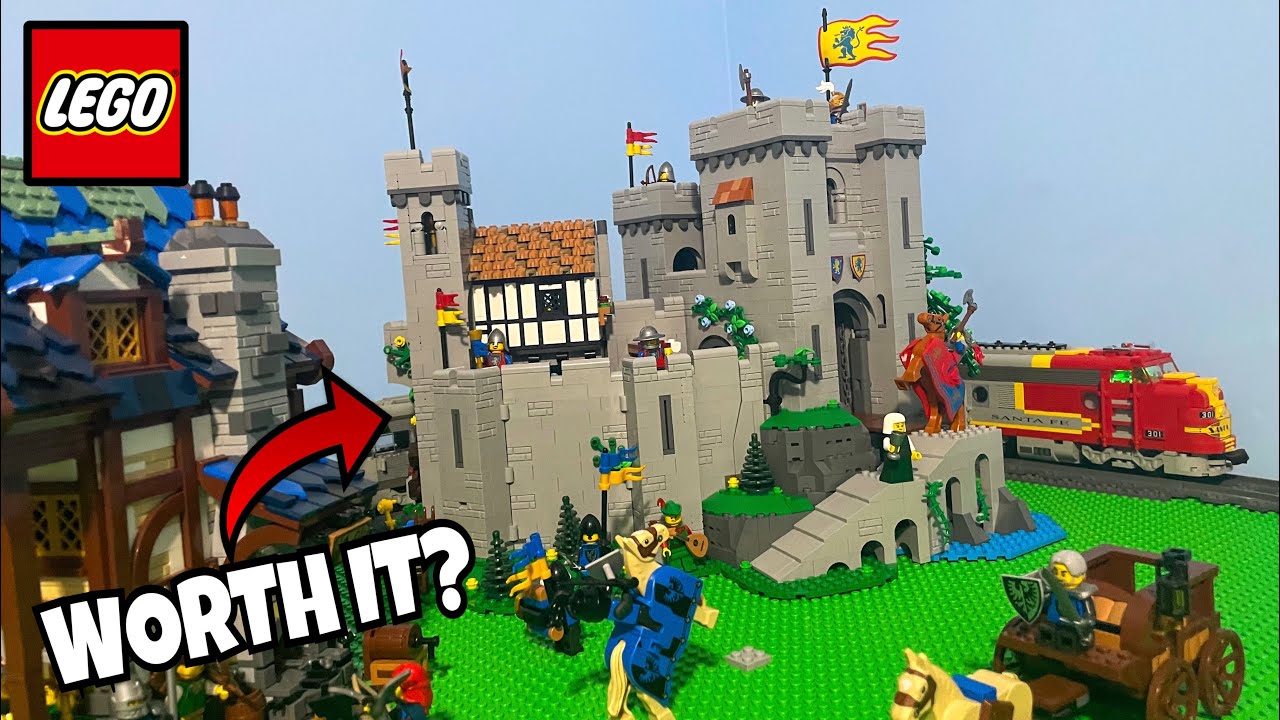 Lego's new $400 Lion Knights' Castle is a love letter to my childhood - The  Verge