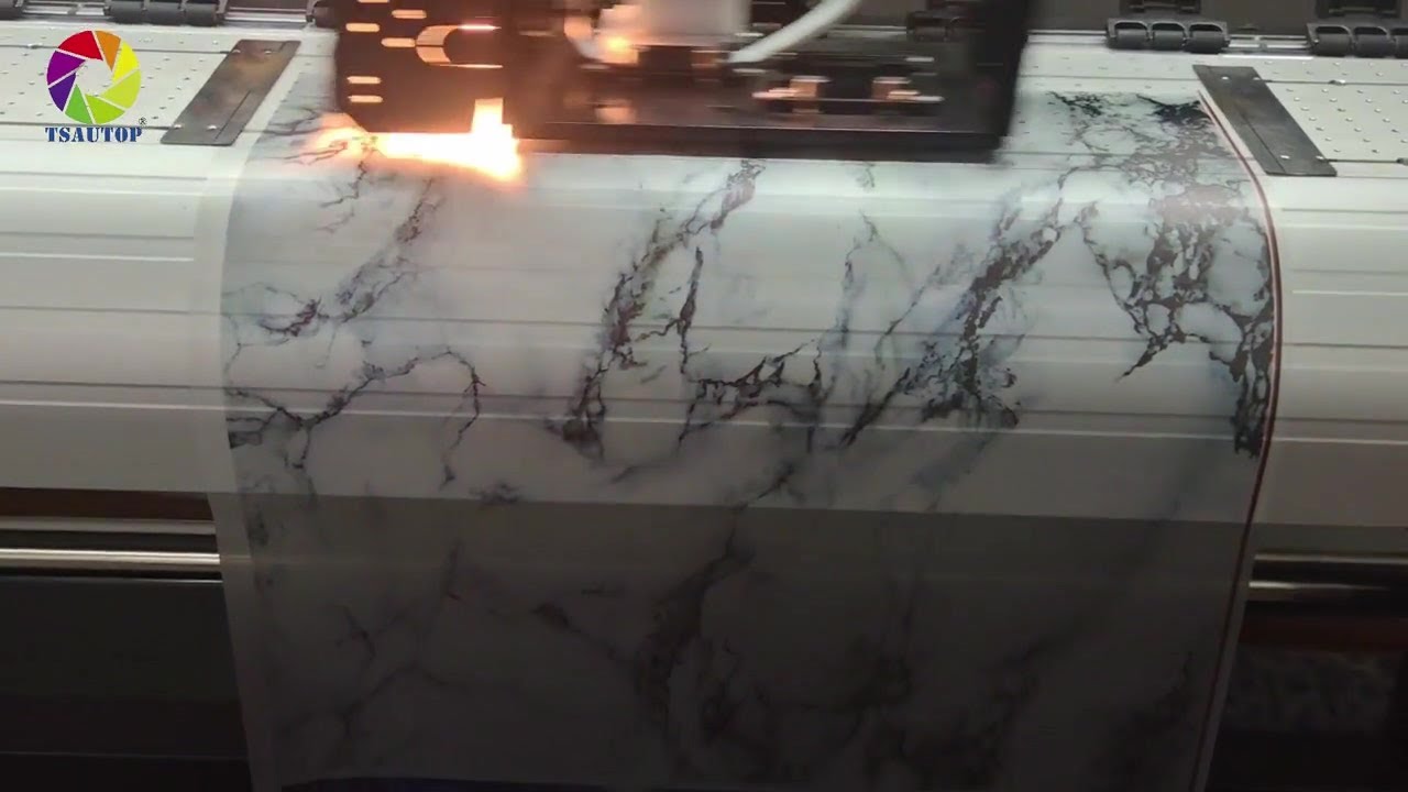 ECO printable blank hydrographic films - YouTube