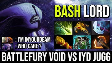 Brutal Bash Lord Battlefury Faceless Void Vs Inyourdream Juggernaut Insane ATK Speed God Dota 2