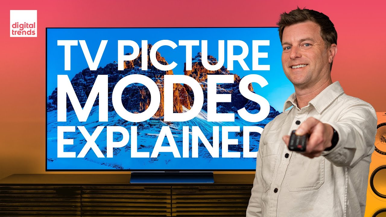 How to pick a TV picture mode Standard, Vivid, Sports, Movie, ISF