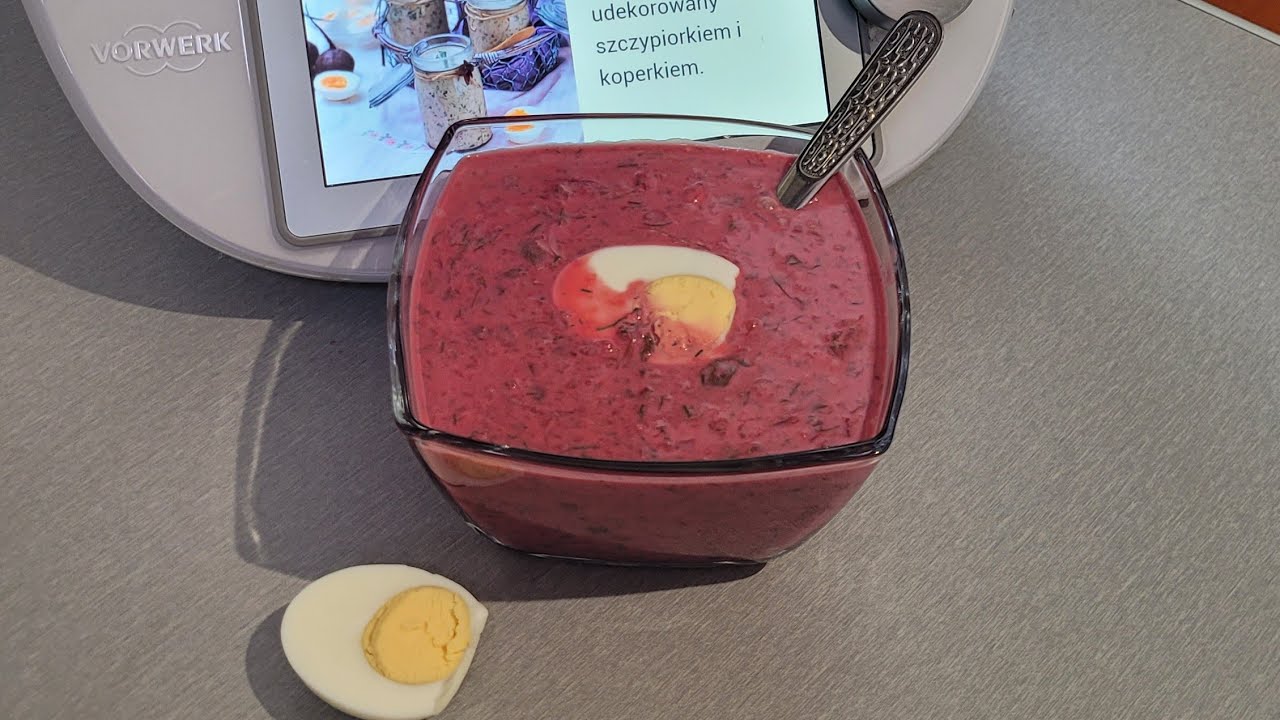 Chłodnik litewski. Thermomix Tm6 Gotuj z Paulitą