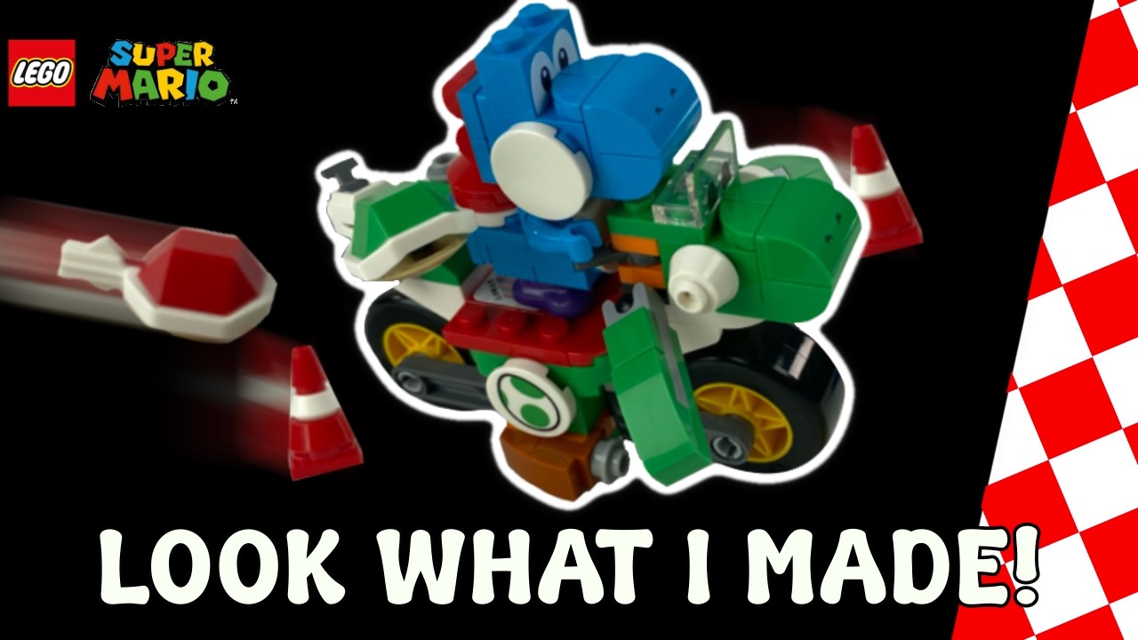 Eggscellent Bike? | LEGO 72031 Mario Kart - Yoshi Bike - YouTube