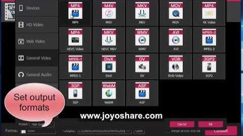 Joyoshare Video Converter - Convert Video and Audios Losslessly on Windows