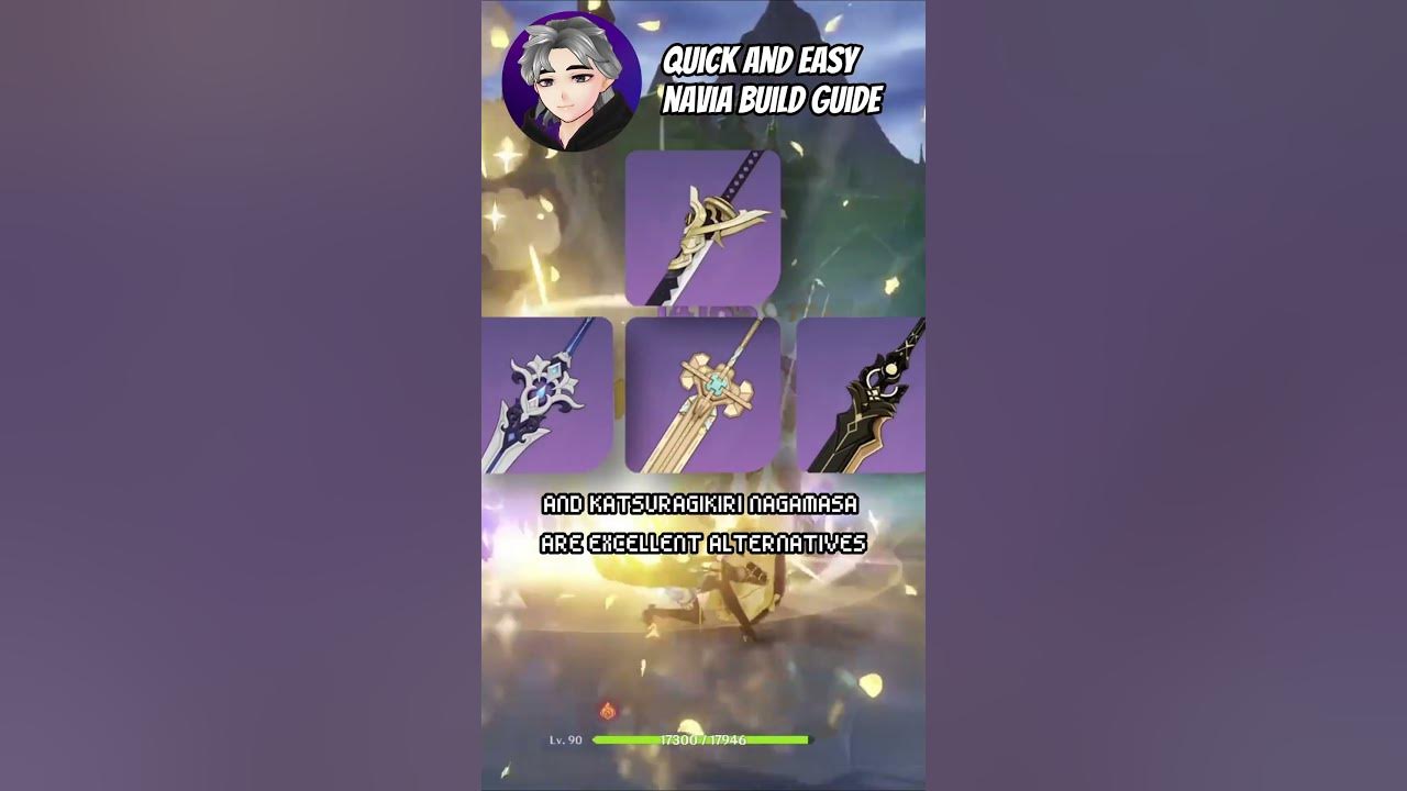 Navia Build Guide in 60 seconds Genshin Impact YouTube