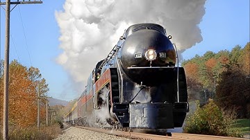 Norfolk & Western 611: Majesty in the Shenandoah Valley | Buckingham Branch Mainline Steam [4K]