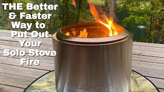 ANSWERED: The Best Way To Put Out Your Solo Stove Fire Pit