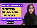 Electric fields and charges (Part-5) Crash course | NEET2023 | NEET physics  #neet #physicsconcepts