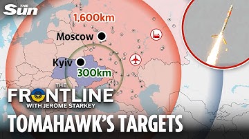 Tomahawk missiles put TWO key Russian targets within Ukraine’s reach