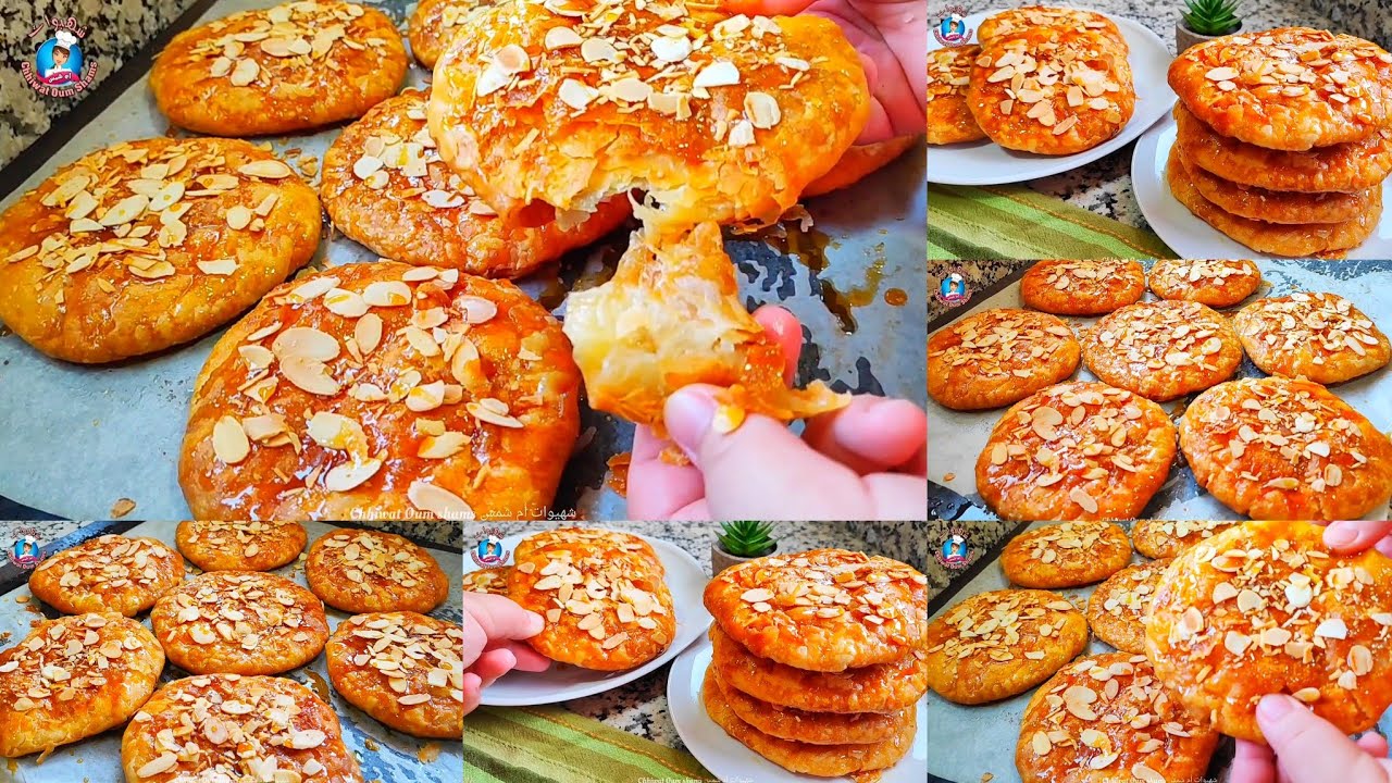 رغيفات العيد 2024📣 بلا زيت بلا قلي مقرمشين معسلين ومورقين 😋بدون مجهود ولابد منهم فطبيلة العيد