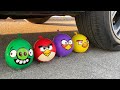 Experiment Car vs Balloons Orbeez, Fanta, Coca Cola Crushing Crunchy &amp; Soft Things by Car | Test Ex