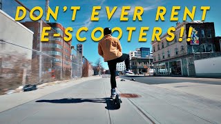 Bird Scooters Will Kill You Dont Ever Rent Electric Scooters