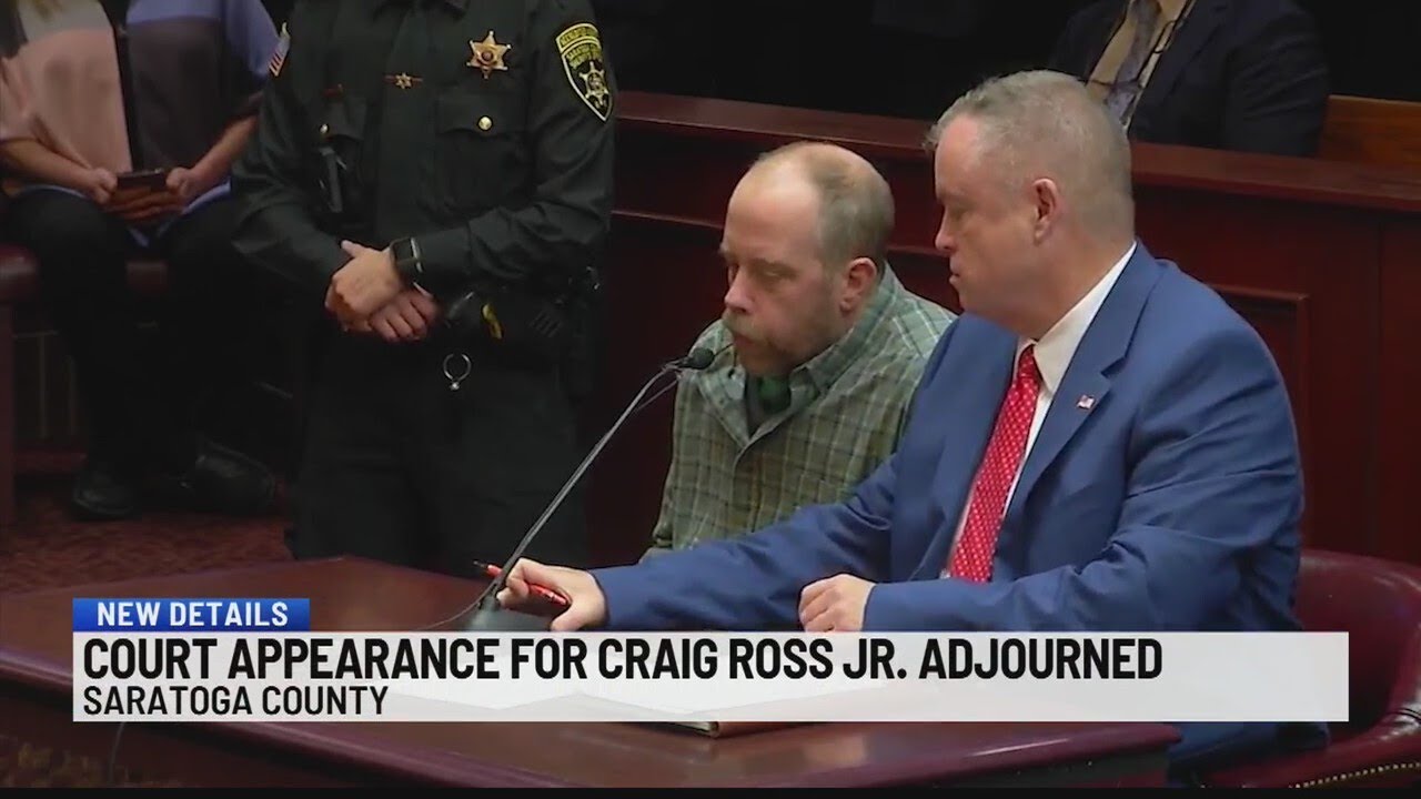Court appearance for Craig Ross Jr. adjourned