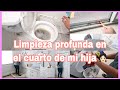 LIMPIEZA PROFUNDA EN EL CUARTO DE HIJA 👧🏻 // LIMPIEZA EXTREMA// LIMPIA CONMIGO // JESSEMADE